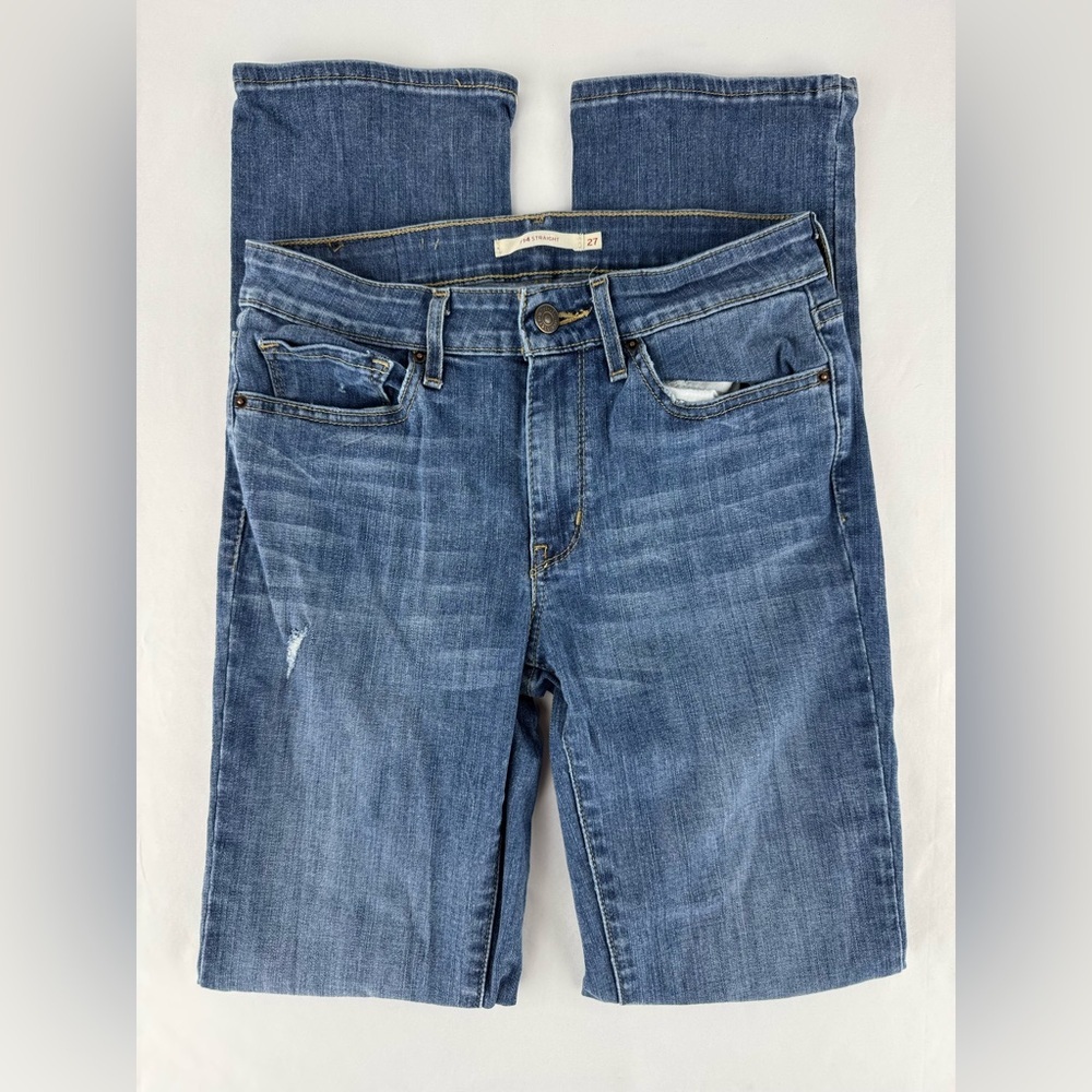 Levi’s 714 Straight Leg Denim Jeans